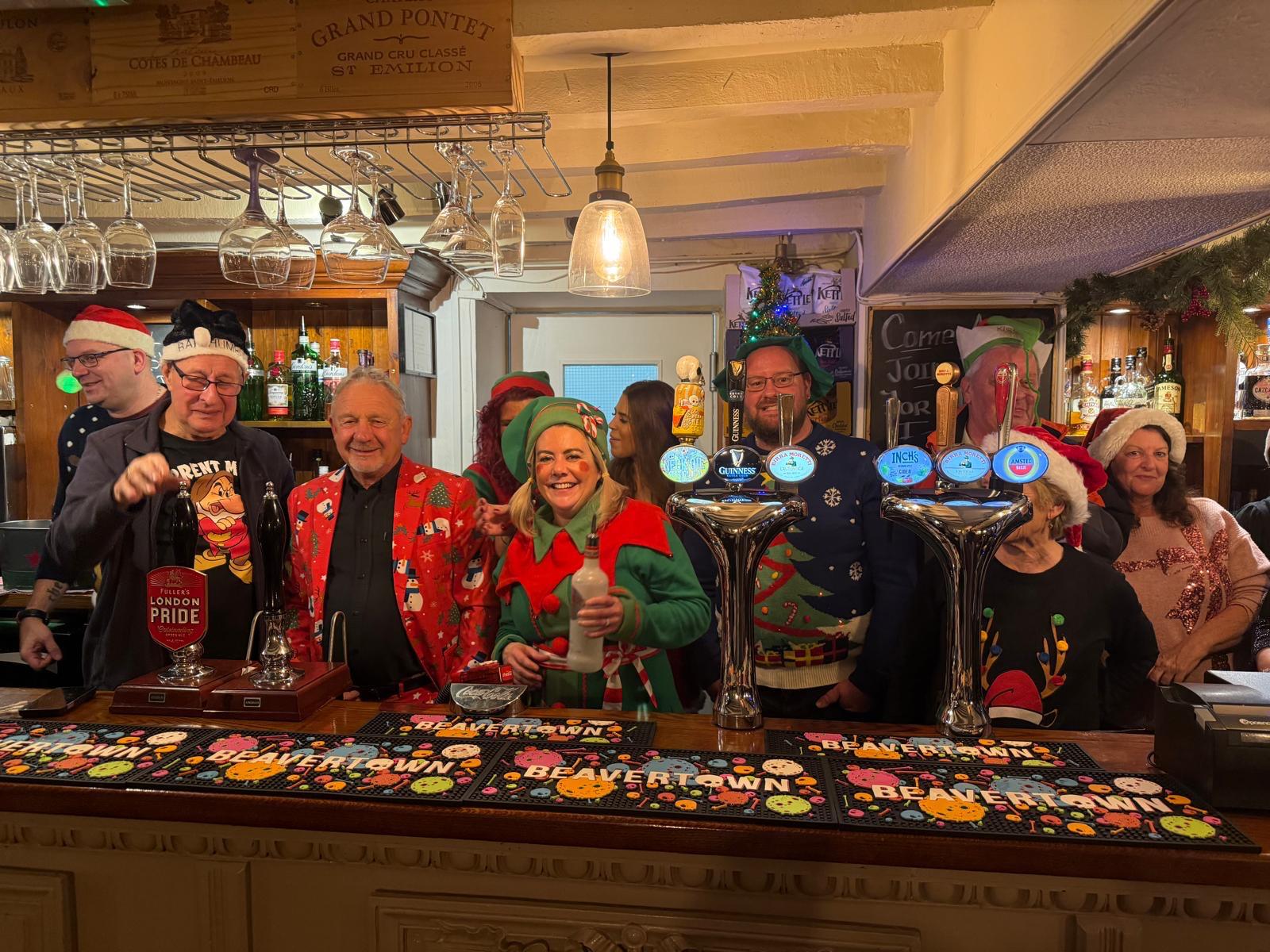 A festive gathering at The Royal Sun